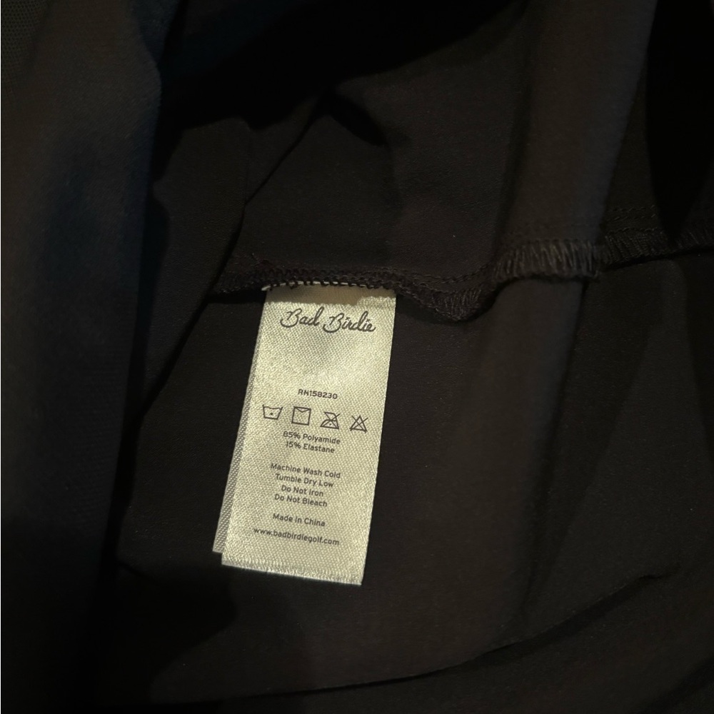NWT Bad Birdie Men's Bad Elements Wind Golf Vest Size  Large Black - Picture 12 of 14